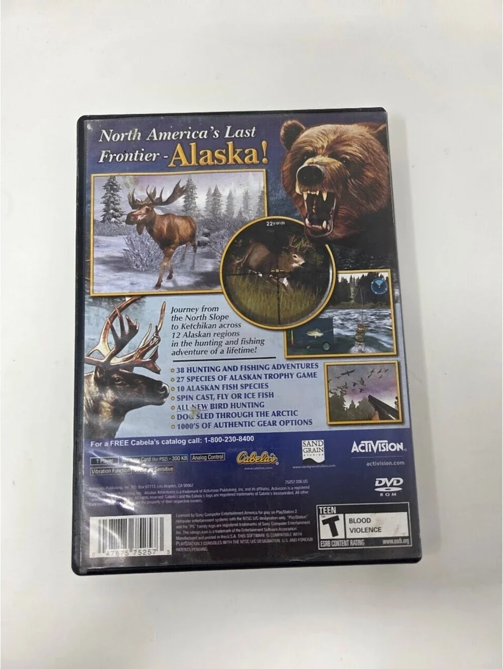 Cabela's Alaskan Adventures (Sony PlayStation 2, 2006)